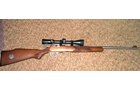 Ducks Unlimited Marlin stainless steel Model #25MNSS, 22 Cal, Simmons scope 3-9X40 Blazer - Calvin Clamme Estate - Farm Equipment & Gun Inventory Auction